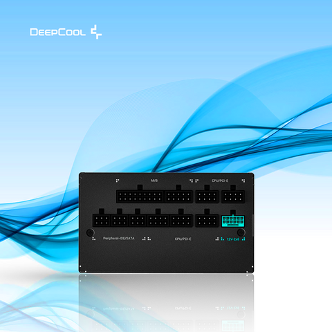 FUENTE DE PODER DEEPCOOL PX1200G 80 PLUS GOLD MODULAR 24-PIN ATX 135MM 1200W (PXC00G-FC)