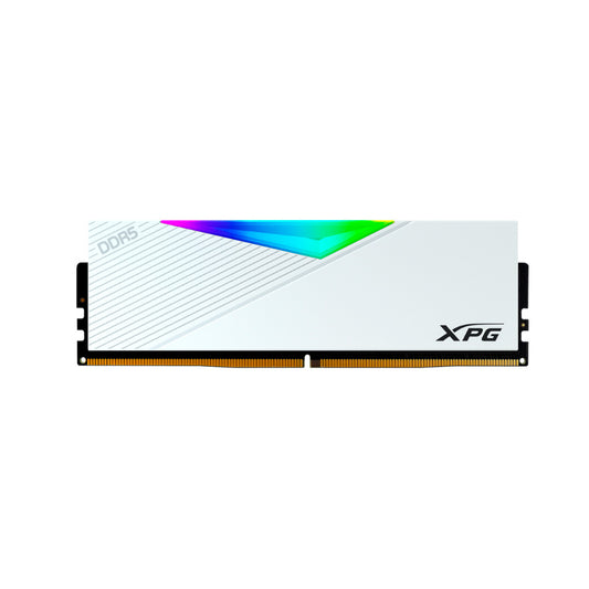 MEMORIA RAM XPG RGB LANCER DDR5 5200MHZ 16GB ECC CL38 BLANCO (AX5U5200C3816G-CLARWH)