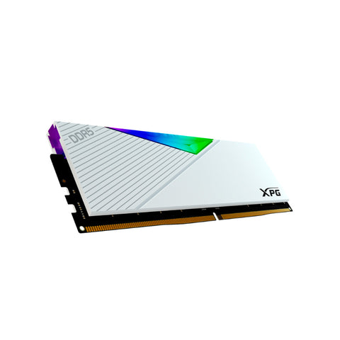 MEMORIA RAM XPG RGB LANCER DDR5 5200MHZ 16GB ECC CL38 BLANCO (AX5U5200C3816G-CLARWH)