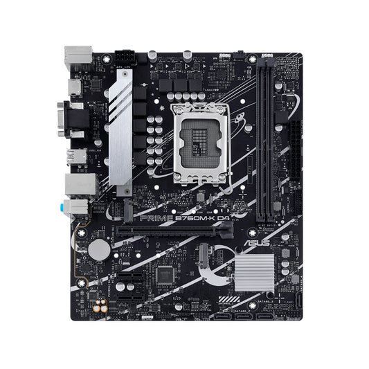 TARJETA MADRE ASUS INTEL PRIME B760M-K D4 SOCKET 1700 64GB DDR4 MICRO ATX (PRIME B760M-K D4)