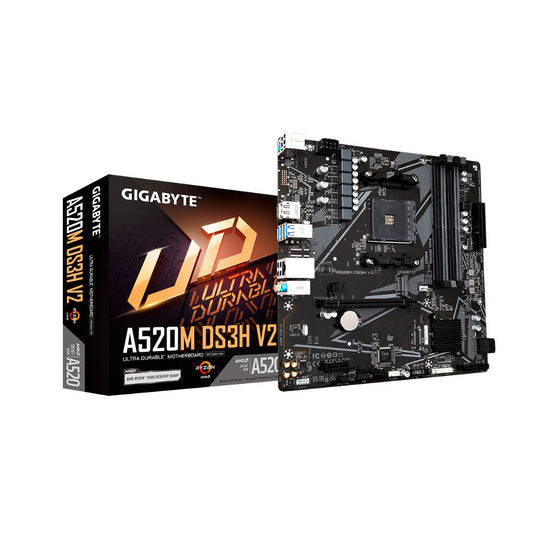 TARJETA MADRE GIGABYTE A520M DS3H V2 SOCKET AM4 AMD HDMI 128GB DDR4 (A520M DS3H V2)