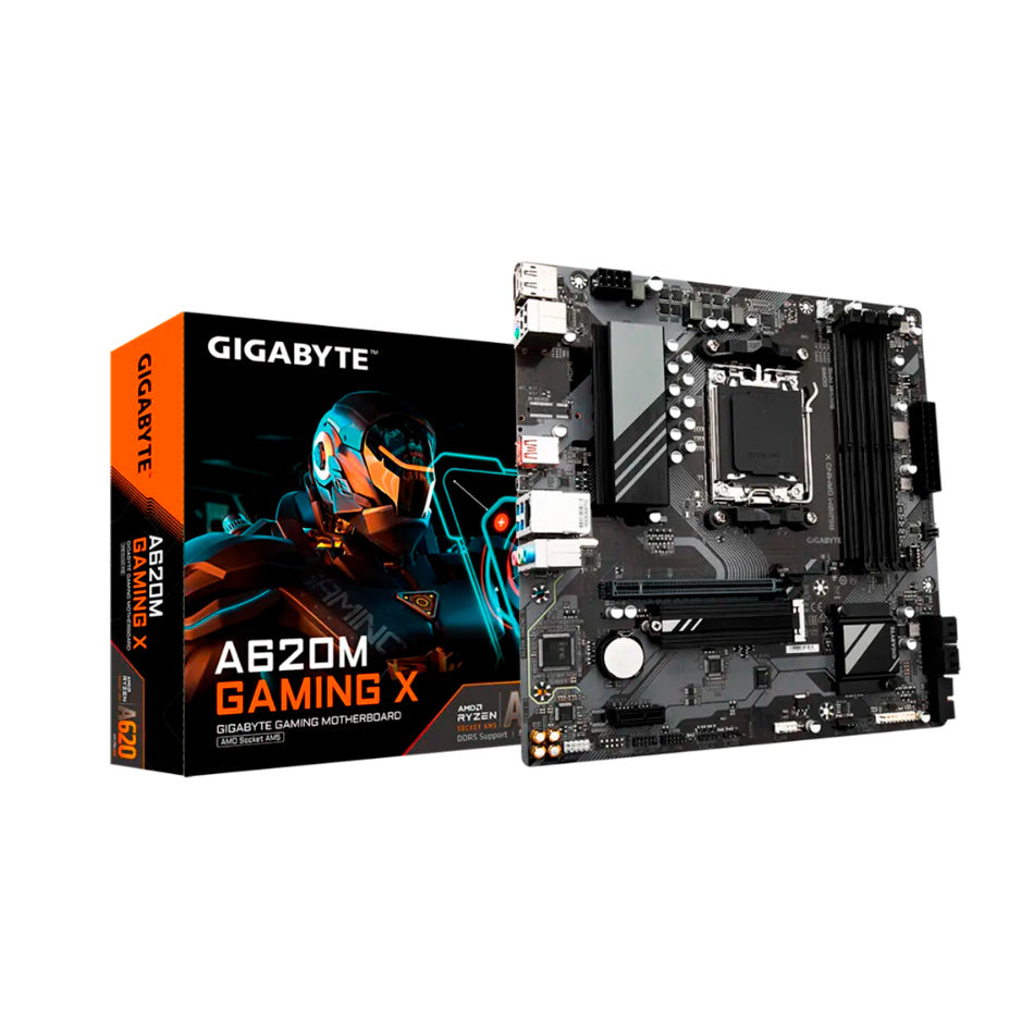 TARJETA MADRE GIGABYTE A620M GAMING X SOCKET AM5 DDR5 M.2 HDMI (A620M GAMING X)