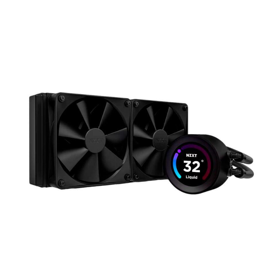 ENFRIAMIENTO LIQUIDO NZXT KRAKEN ELITE  240 2X120MM 1800RPM NEGRO (RL-KN24E-B1)