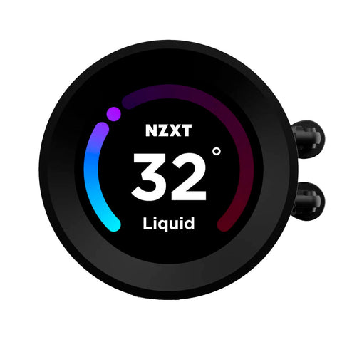 ENFRIAMIENTO LIQUIDO NZXT KRAKEN ELITE  240 2X120MM 1800RPM NEGRO (RL-KN24E-B1)