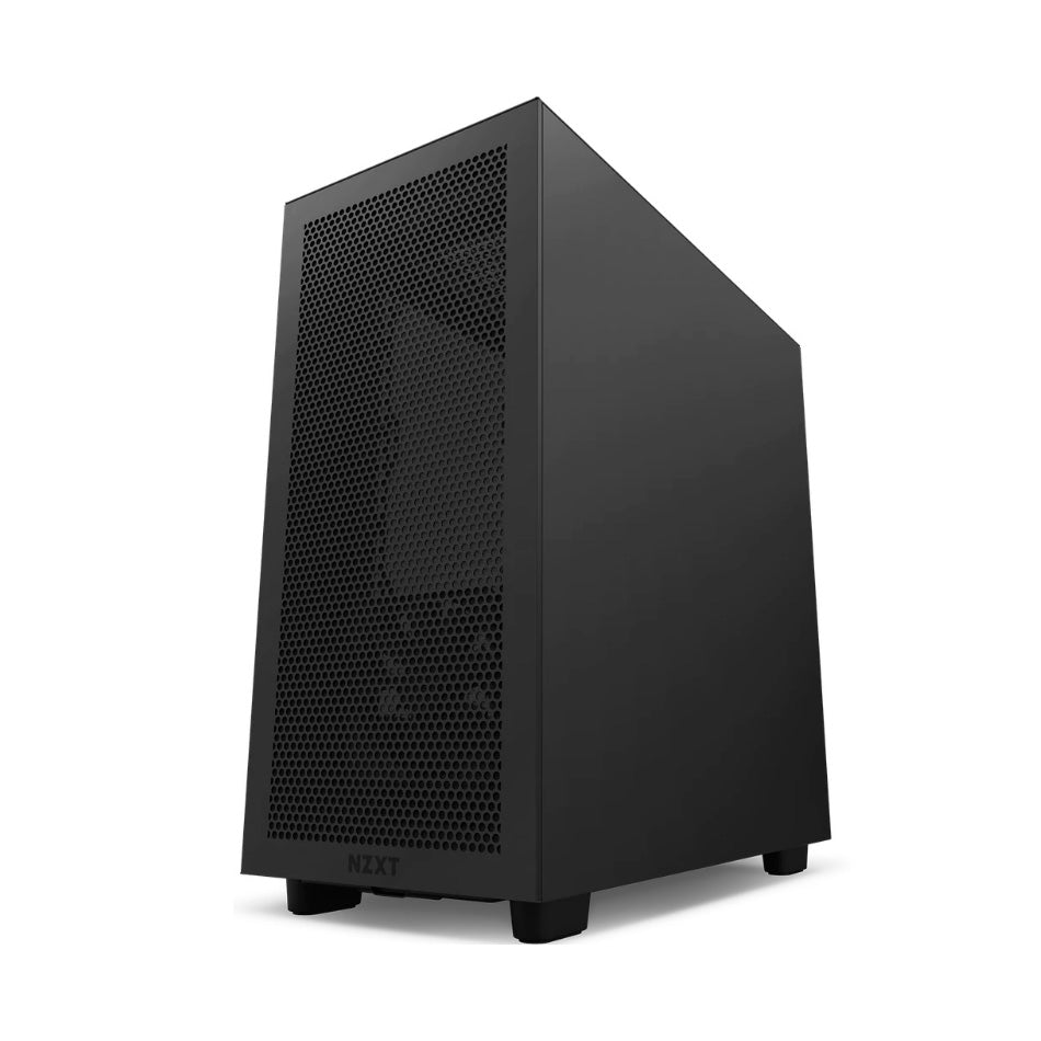 GABINETE NZXT H7 FLOW CON VENTANA MIDI-TOWER MINI-ITX USB SIN FUENTE NEGRO (CM-H71FG-01)