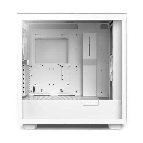 GABINETE NZXT H7 FLOW CON VENTANA MIDI-TOWER MINI-ITX  USB SIN FUENTE BLANCO MATE (CM-H71FW-01)