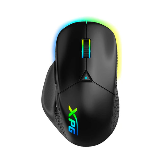 MOUSE ALPHA SWITCH OMRON PIXART PAW 3335 16000 DPI 400 IPS RGB 6 BOTONES USB TIPO C NEGRO GAMER (ALPHA-BKCWW)