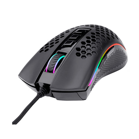 MOUSE REDRAGON OPTICO CABLE USB RETROILUMINACION RGB 8 BOTONES PROGRAMABLES (M988-RGB)