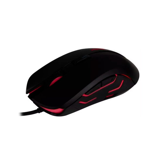 MOUSE BALAM RUSH USB/LED 4 COLORES/2400 DPI/5 BOTONES+SCROLL/NEGRO ELION (BR-929707)