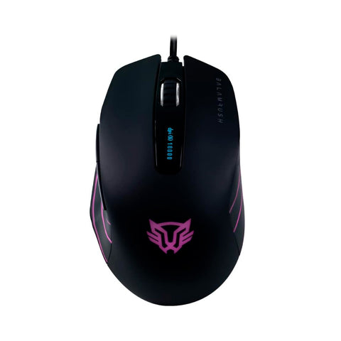 MOUSE BALAM RUSH RGB HUNTER GM990 USB  18000 DPI 6 NIVELES 6 BOTONES NEGRO (BR-931403)