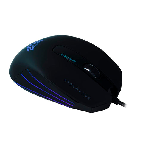 MOUSE BALAM RUSH RGB HUNTER GM990 USB  18000 DPI 6 NIVELES 6 BOTONES NEGRO (BR-931403)