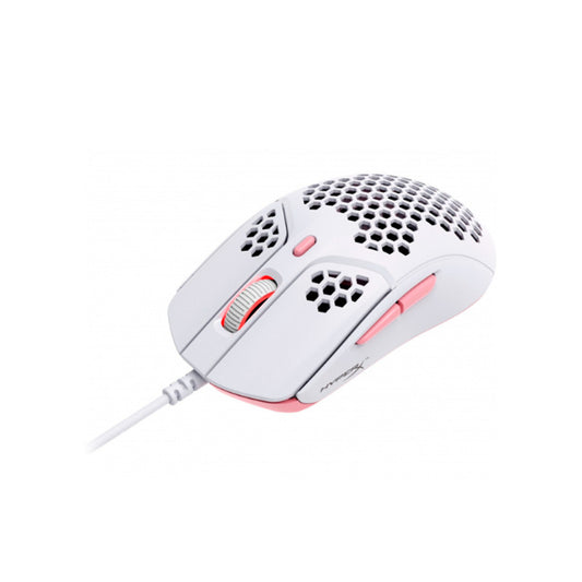 MOUSE HYPERX PULSEFIRE HASTE EROGONOMICO ALAMBRICO 16000DPI BLANCO (4P5E4AA)