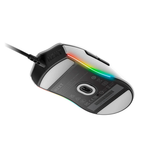 MOUSE NZXT OPTICO ALAMBRICO USB BLANCO (MS-1WRAX-WM)