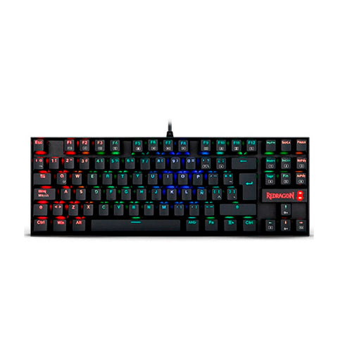 KIT GAMER REDRAGON TECLADO Y MOUSE USB RGB NEGRO (K552RGB-BA-SP)