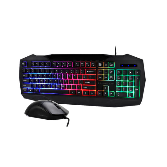 KIT TECLADO Y MOUSE BALAM RUSH SQUAD MASTER KTM333 NEGRO (BR-936293)