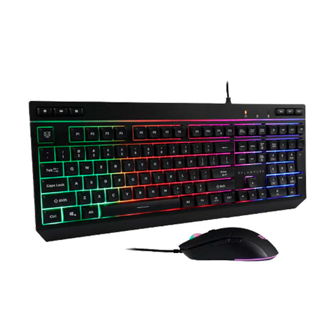 KIT TECLADO Y MOUSE BALAM RUSH SQUAD MASTER PLUS KTM555 USB RGB NEGRO (BR-936286)