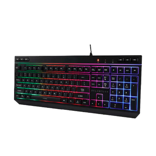 KIT TECLADO Y MOUSE BALAM RUSH SQUAD MASTER PLUS KTM555 USB RGB NEGRO (BR-936286)