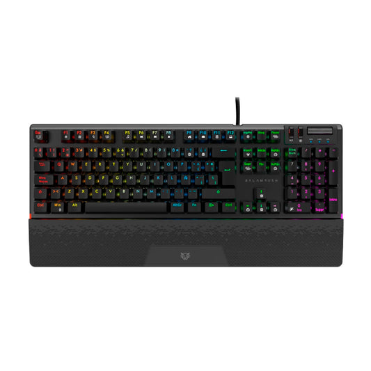 TECLADO GAMER BALAM RUSH DOMINATE EXPERT GK979 RGB SWITCH ROJO NEGRO (BR-936781 )