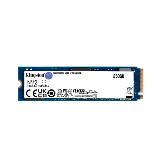 UNIDAD DE ESTADO SOLIDO SSD 250GB KINGSTON M.2 NVME 2280 PCIE 4.0 (SNV2S/250G)