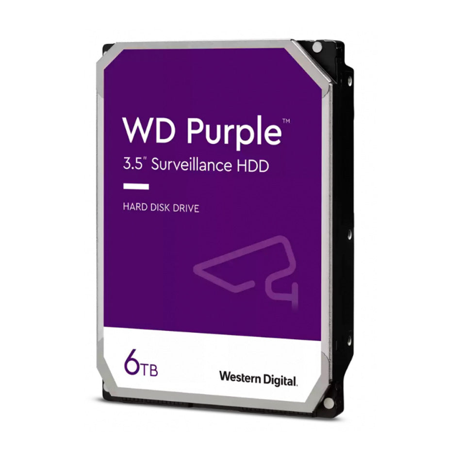 DISCO DURO INTERNO WESTER DIGITAL PURPLE 3.5 6TB SATA3 6GB  (WD64PURZ)