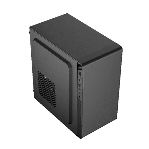 GABINETE ACTECK PERFORMANCE II GI215  MICRO TORRE FUENTE 500W FULL METALICO NEGRO (AC-935777)