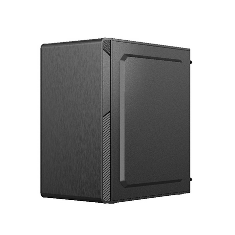 GABINETE ACTECK PERFORMANCE II GI215  MICRO TORRE FUENTE 500W FULL METALICO NEGRO (AC-935777)