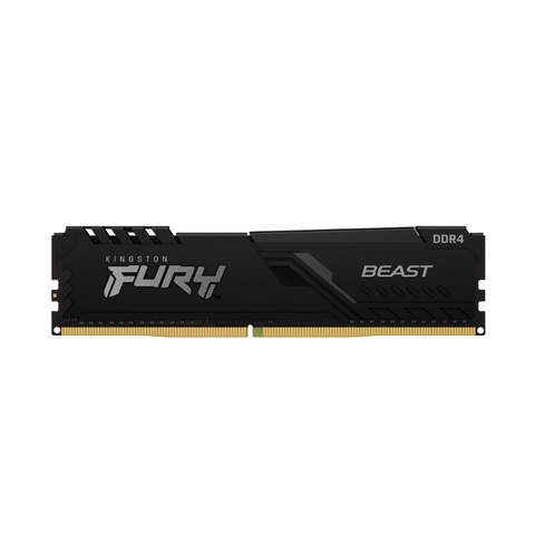 MEMORIA RAM DIMM DDR4 KINGSTON FURY BEAST 8GB 3200MHZ CL16 NEGRO (KF432C16BB 8)