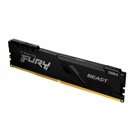 MEMORIA RAM DIMM DDR4 KINGSTON FURY BEAST 8GB 3200MHZ CL16 NEGRO (KF432C16BB 8)