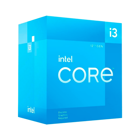 PROCESADOR INTEL CORE I3 12100 LGA 1700 12VA  4 CORES 12MB CACHE  (BX8071512100)