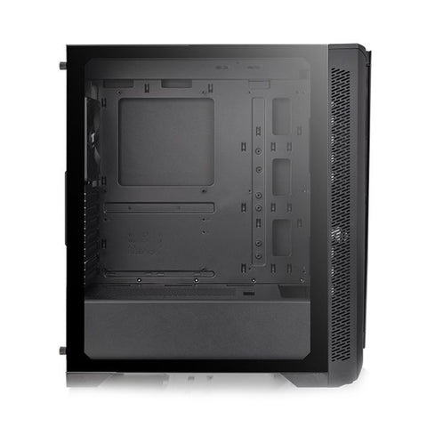 GABINETE THERMALTAKE H350 TG RGB CON VENTANA MEDIA TORRE ATX SIN FUENTE NEGRO (CA-1R9-00M1WN-00)