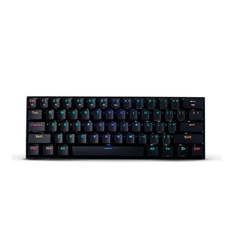 TECLADO GAMER REDRAGON DRACONIC MECANICO SWITCH BROWN INALAMBRICO NEGRO (K530-RGB)