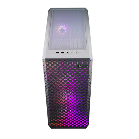 GABINETE GAMER XPG DEFENDER PRO VENTANA ARGB SIN FUENTE BLANCO (DEFENDER PRO-WHCWW)