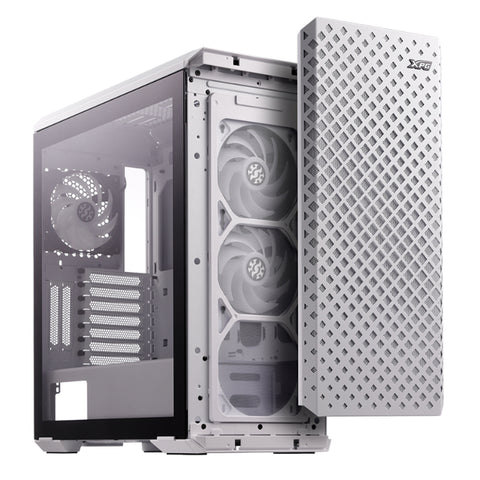 GABINETE GAMER XPG DEFENDER PRO VENTANA ARGB SIN FUENTE BLANCO (DEFENDER PRO-WHCWW)