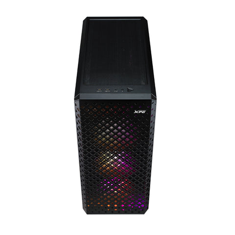 GABINETE GAMER XPG DEFENDER PRO VENTANA ARGB SIN FUENTE NEGRO (DEFENDER PRO-BKCWW)