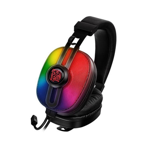 DIADEMA GAMER THERMALTAKE PL RGB ALAMBRICO 1.8 METROS NEGRO (HT-PLS-ANECBK-28-M)