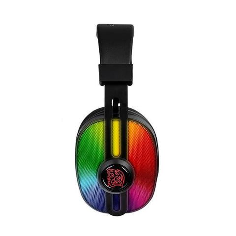 DIADEMA GAMER THERMALTAKE PL RGB ALAMBRICO 1.8 METROS NEGRO (HT-PLS-ANECBK-28-M)