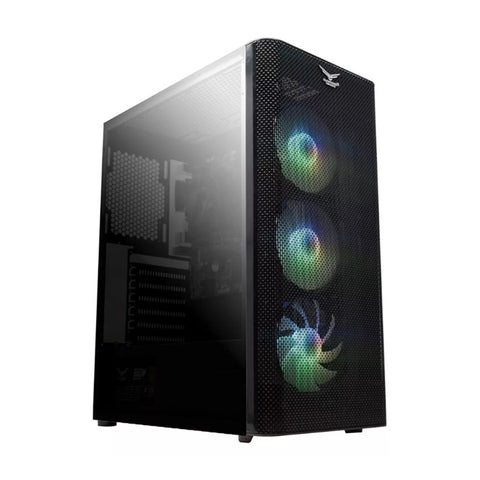 Gabinete Naceb Zed Gamer Full ATX Ventana 3 Vent RGB