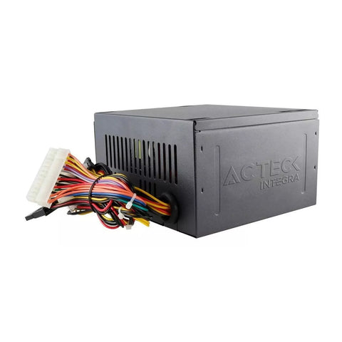 Fuente de Poder Acteck Blazar Negro 500W ATX/24 PIN/2 SATA R500