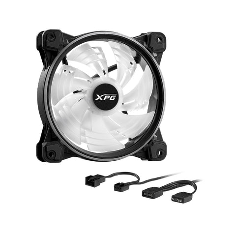 VENTILADOR XPG HURRICANE 140 ARGB 140MM 600-2000RPM NEGRO (HURRICANE140ARGBPWM-BKCWW)