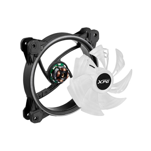 VENTILADOR XPG HURRICANE 140 ARGB 140MM 600-2000RPM NEGRO (HURRICANE140ARGBPWM-BKCWW)