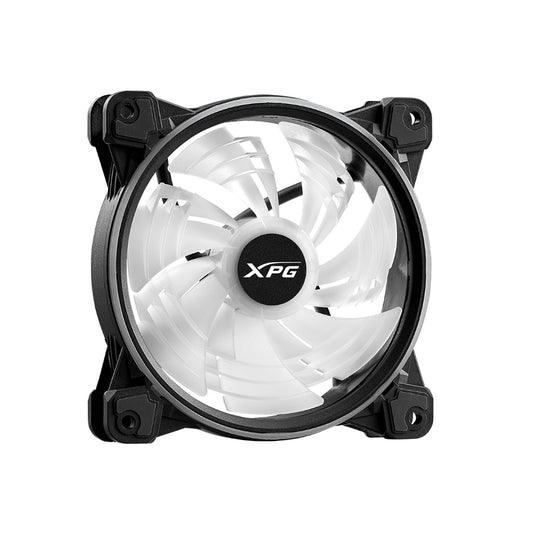 VENTILADOR XPG HURRICANE 120ARGB PWN 120MM 600-2000RPM NEGRO (HURRICANE120ARGBPWM-BKCWW)