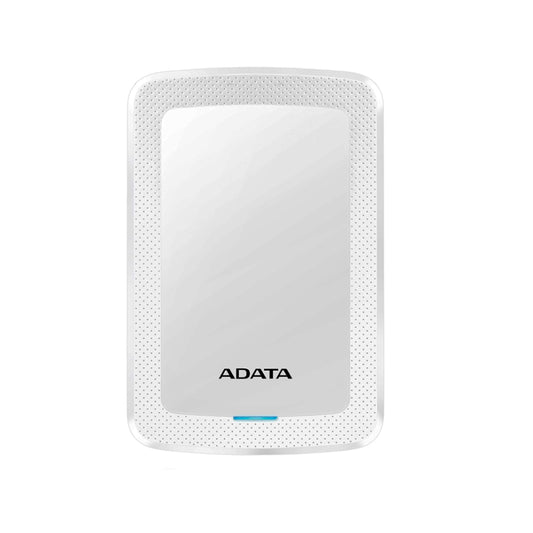 DISCO DURO EXTERNO ADATA HV300 2TB 2.5 USB 3.1 BLANCO (AHV300-2TU31-CWH)