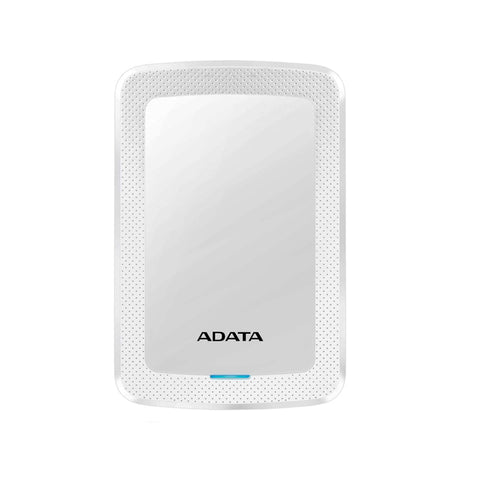 DISCO DURO EXTERNO ADATA HV300 2TB 2.5 USB 3.1 BLANCO (AHV300-2TU31-CWH)