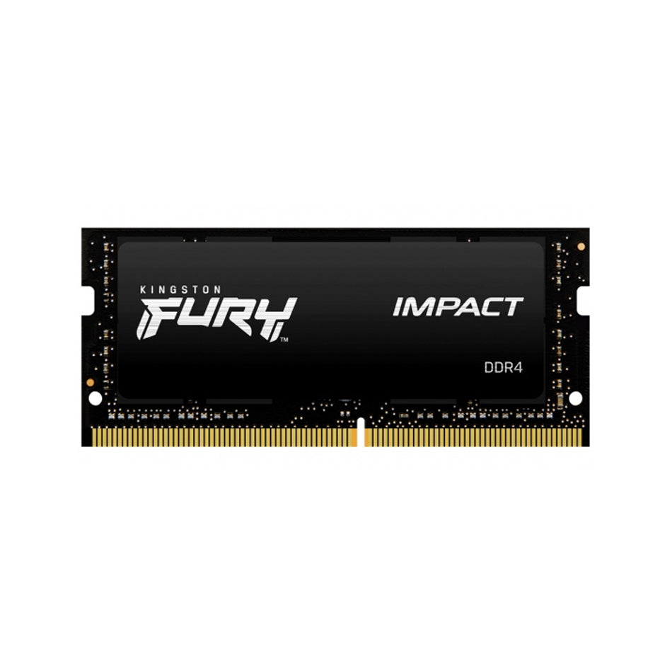 MEMORIA RAM SODIMM DDR4 KINGSTON 16GB FURY IMPACT 3200MHZ (KF432S20IB/16)