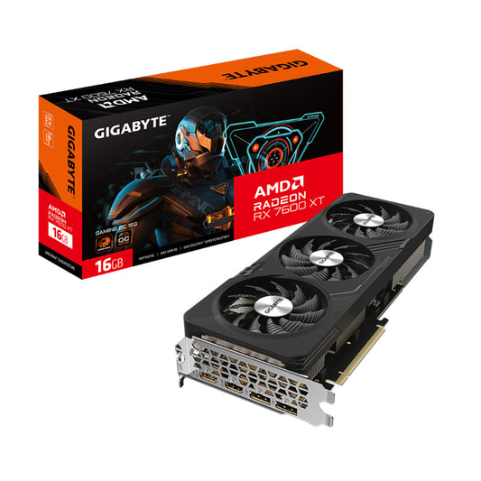 TARJETA DE VIDEO GIGABYTE RADEON RX7600 XT GAMING OC 16GB 2HDMI (GV-R76XTGAMING OC-16GD)