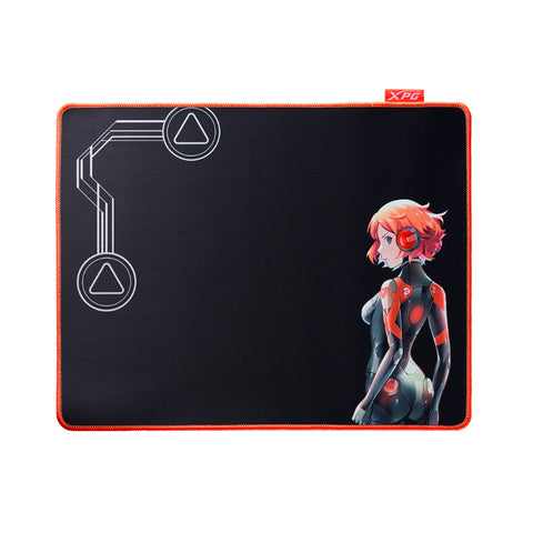 MOUSEPAD GAMER XPG BATTLEGROUND EDICION MERA NEGRO CON NARANJA (BATTLEGROUND L-BK/OGCWW)