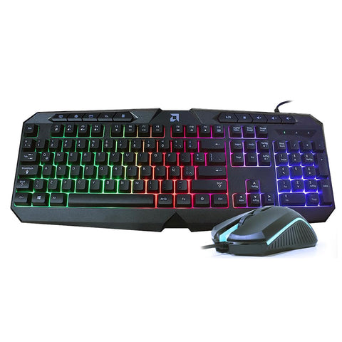 KIT GAMER ROYAL TECLADO Y MOUSE ALAMBRICO (DIM-ROYAL-TALENT-ULTREX)