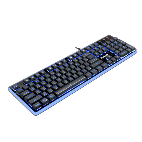 TECLADO GAMER REDRAGON DYAUS 2 K509 ALAMBRICO MEMBRANA ESPAÑOL RETROILUMINADO RGB NEGRO (K509RGB-SP)