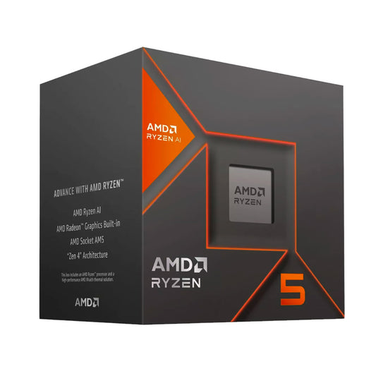 PROCESADOR AMD RYZEN 5 8600G AM5 GRAFICOS RADEON 740M 3.5 GHZ (100-100001237BOX)