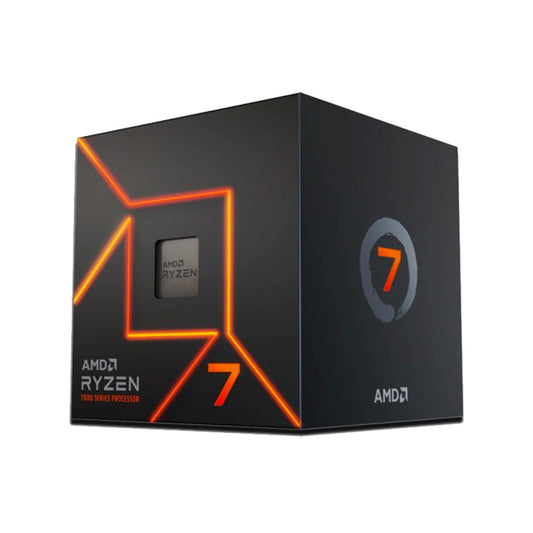 PROCESADOR AMD RYZEN 7 7700 SOCKET AM5 3.80GHZ 8CORE CON DISIPADOR (100-100000592BOX)